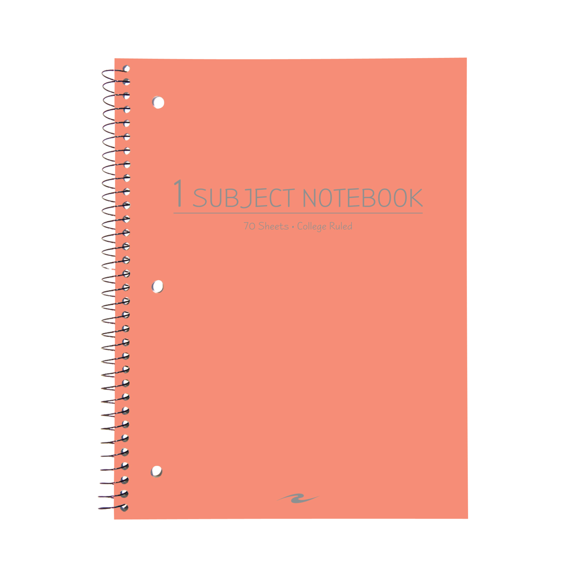 One Subject Wirebound Notebook, College Ruled, Assorted Fashion Poly Covers