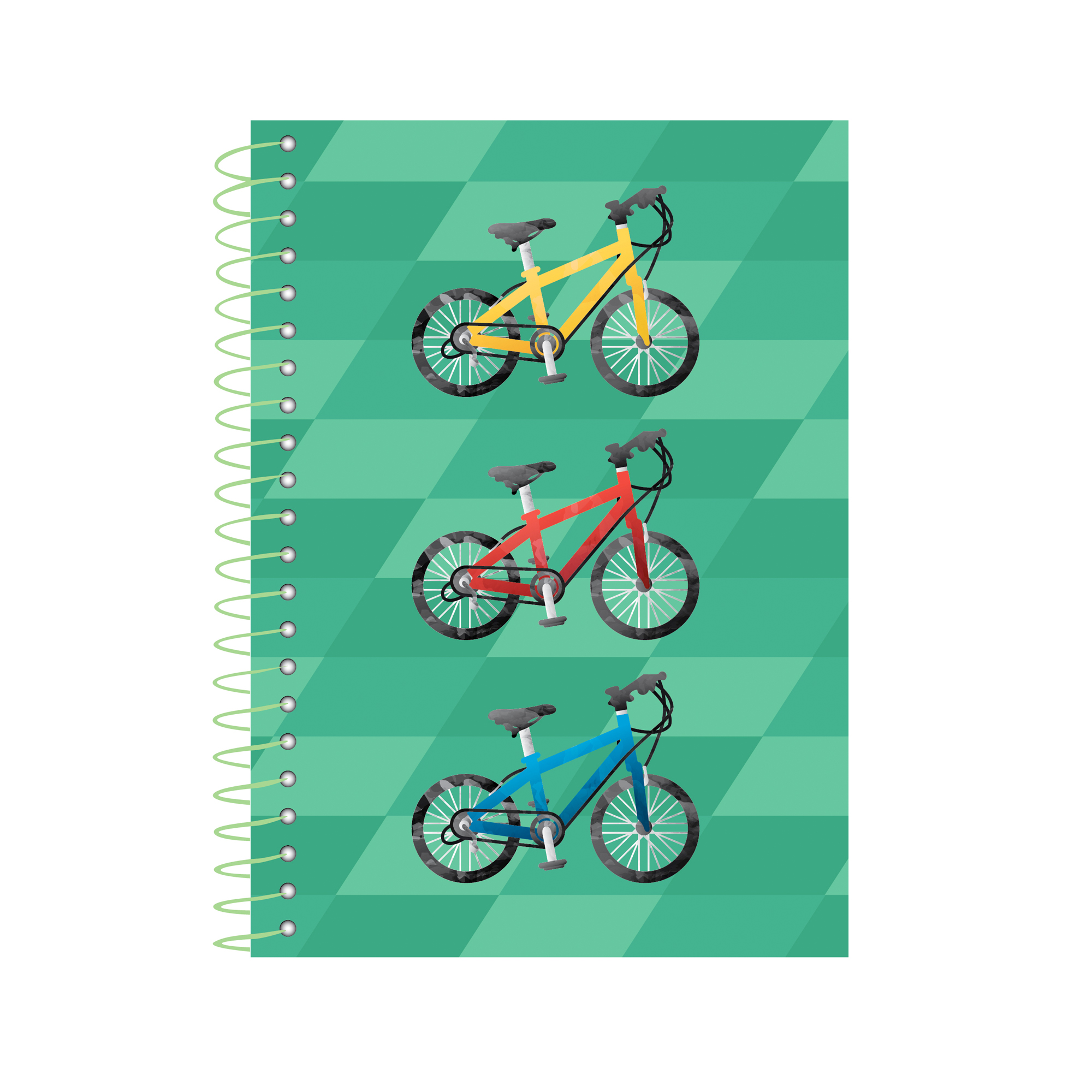 Lifenotes Recycled Memo Wirebound Notebook, College Ruled, Assorted Colors