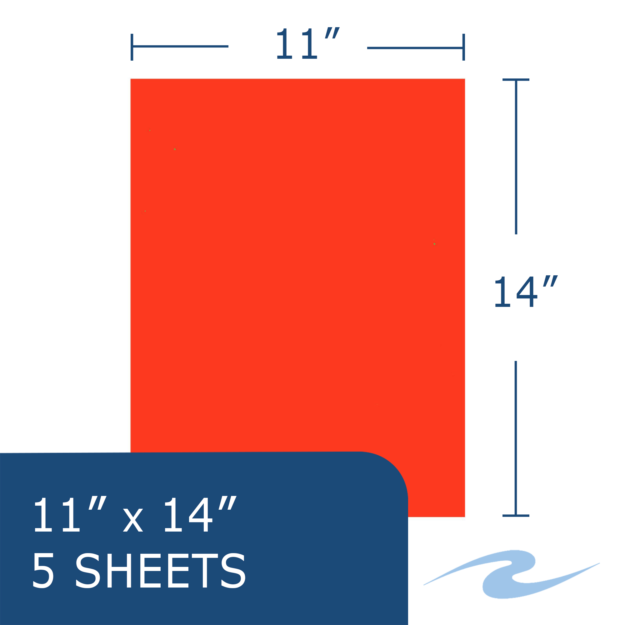 Fluorescent Color Poster Board, Pack of 5 Sheets