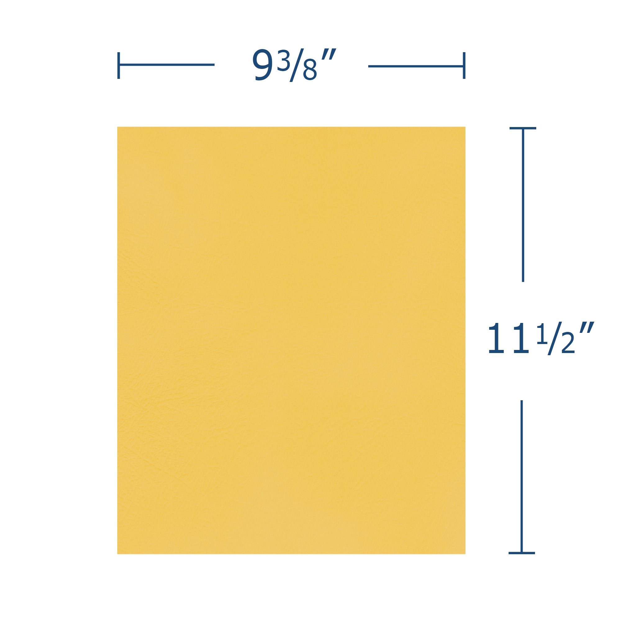 Embossed 2-Pocket Folders, 25 per Box, Gold