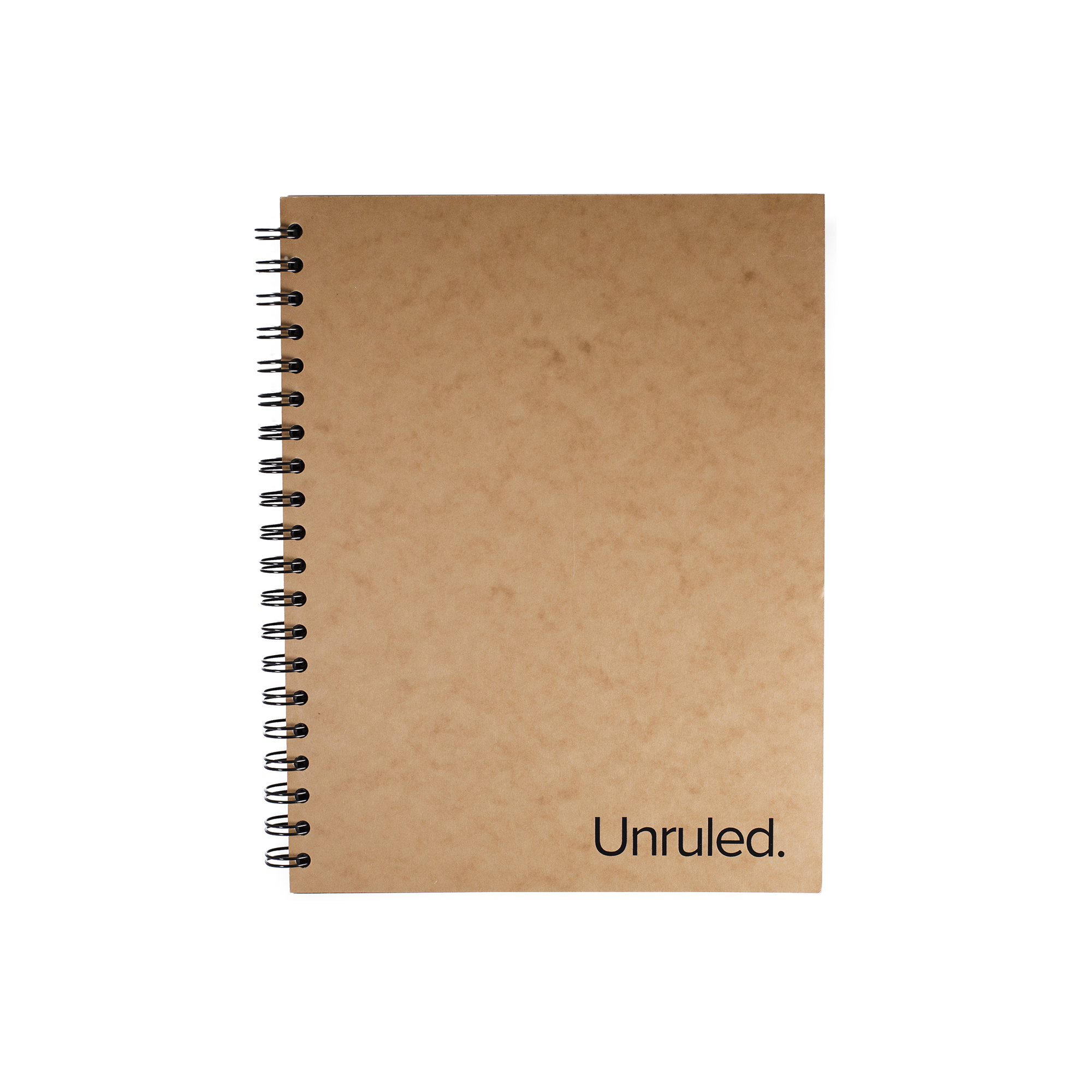 Unruled Notebook, Blank Pages, Heavyweight 60 lb. Paper