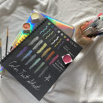 Unruled Dark Mode Notebook, Heavyweight 70 lb. Black Paper