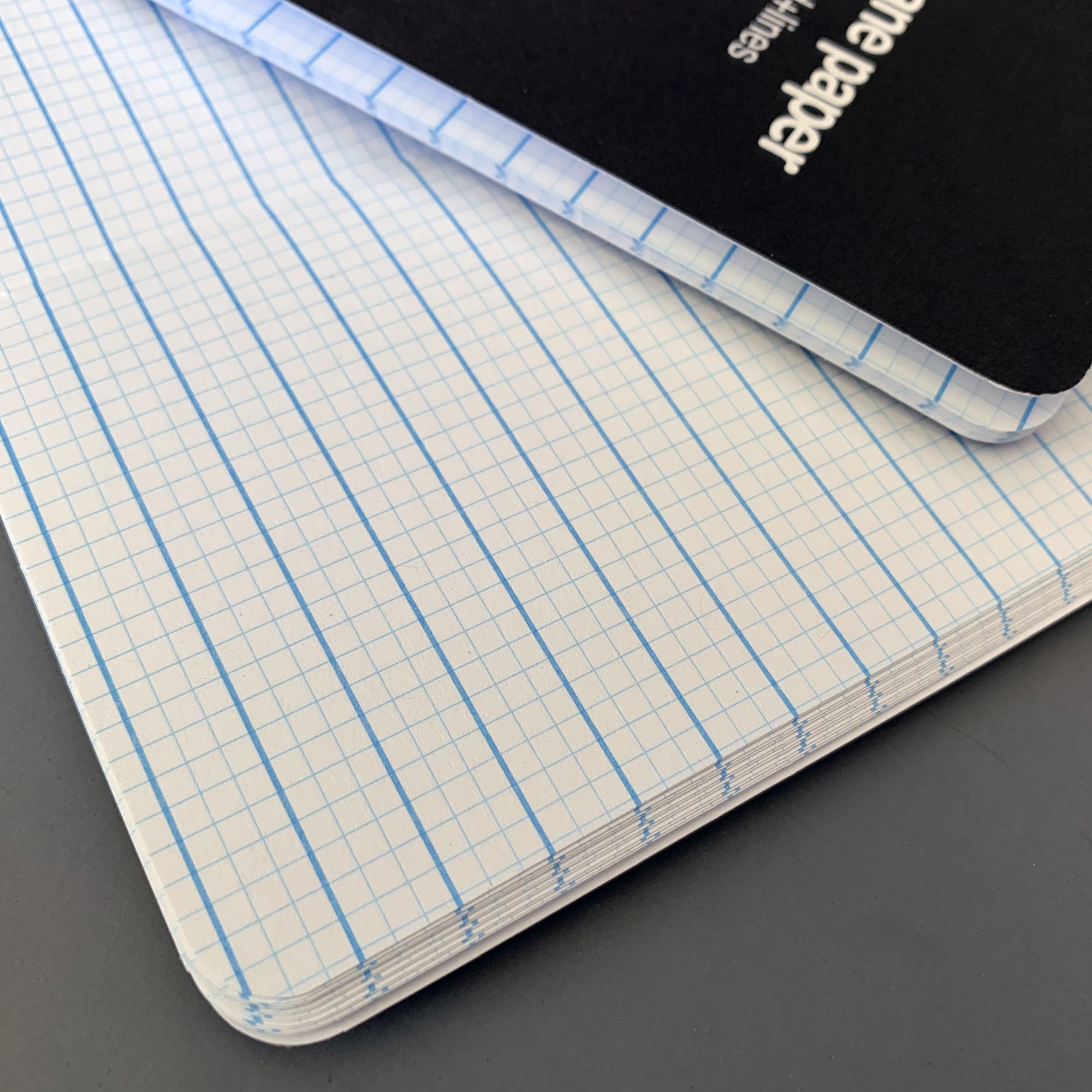 Doane PaperLarge Utility Notebook, Adventure Notebook, Pack of 37" x 5" 24 Sheets per book3 Pack, Black