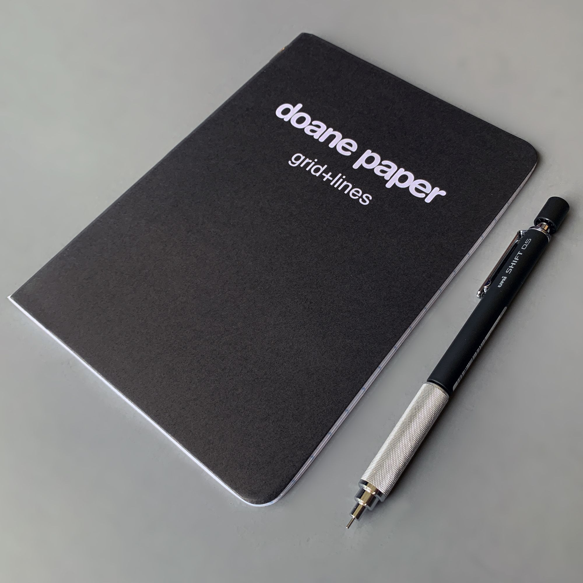 Doane PaperLarge Utility Notebook, Adventure Notebook, Pack of 37" x 5" 24 Sheets per book3 Pack, Black