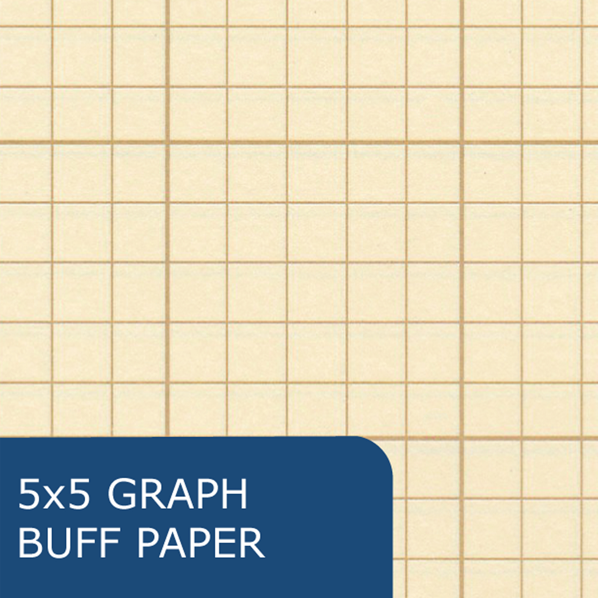Signature Collection Covered Engineering Pad, Frame Front 1/2" Right Margin, Heavyweight 20 lb. Buff Paper