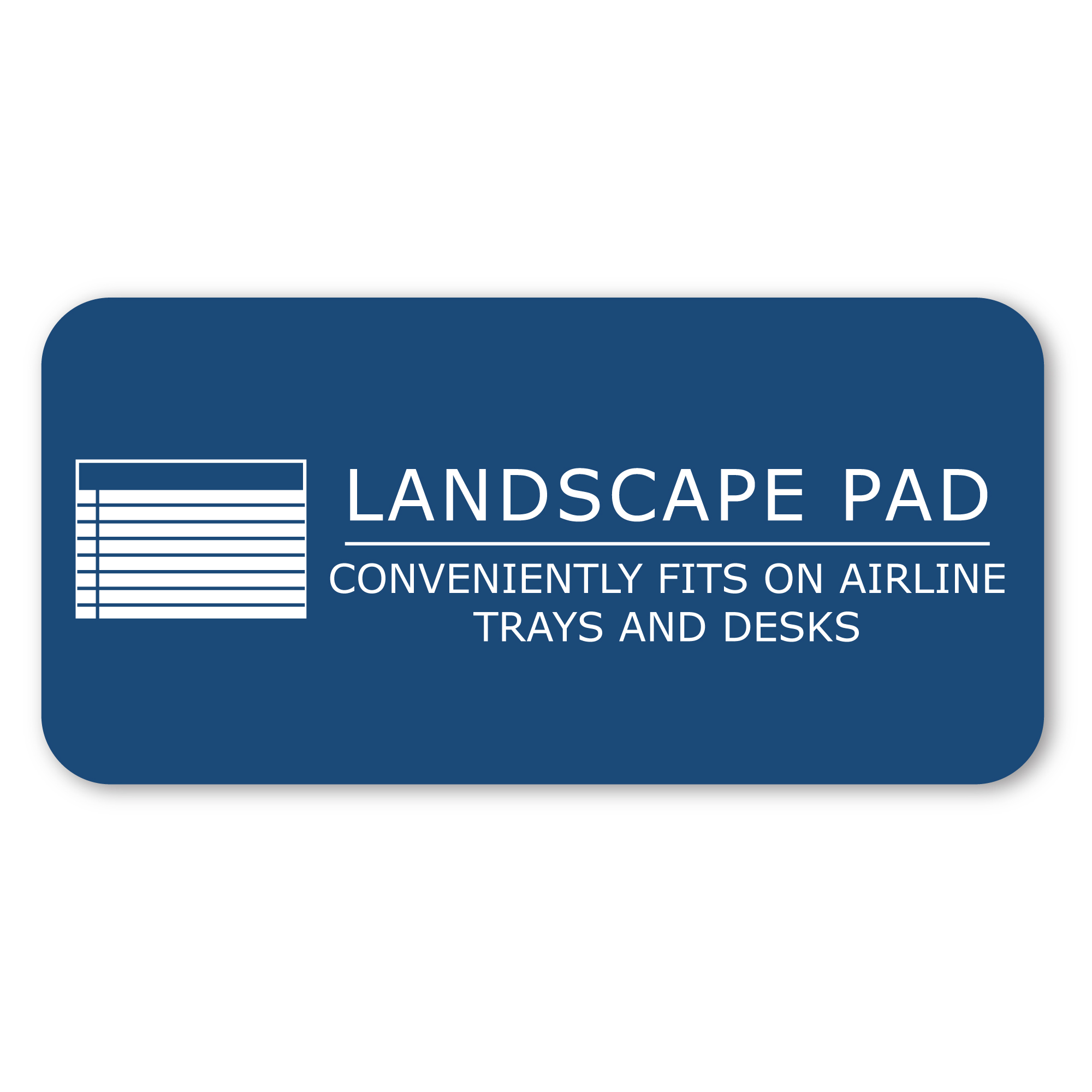Wide® Recycled Landscape Legal Pads, College Ruled with Margin, White