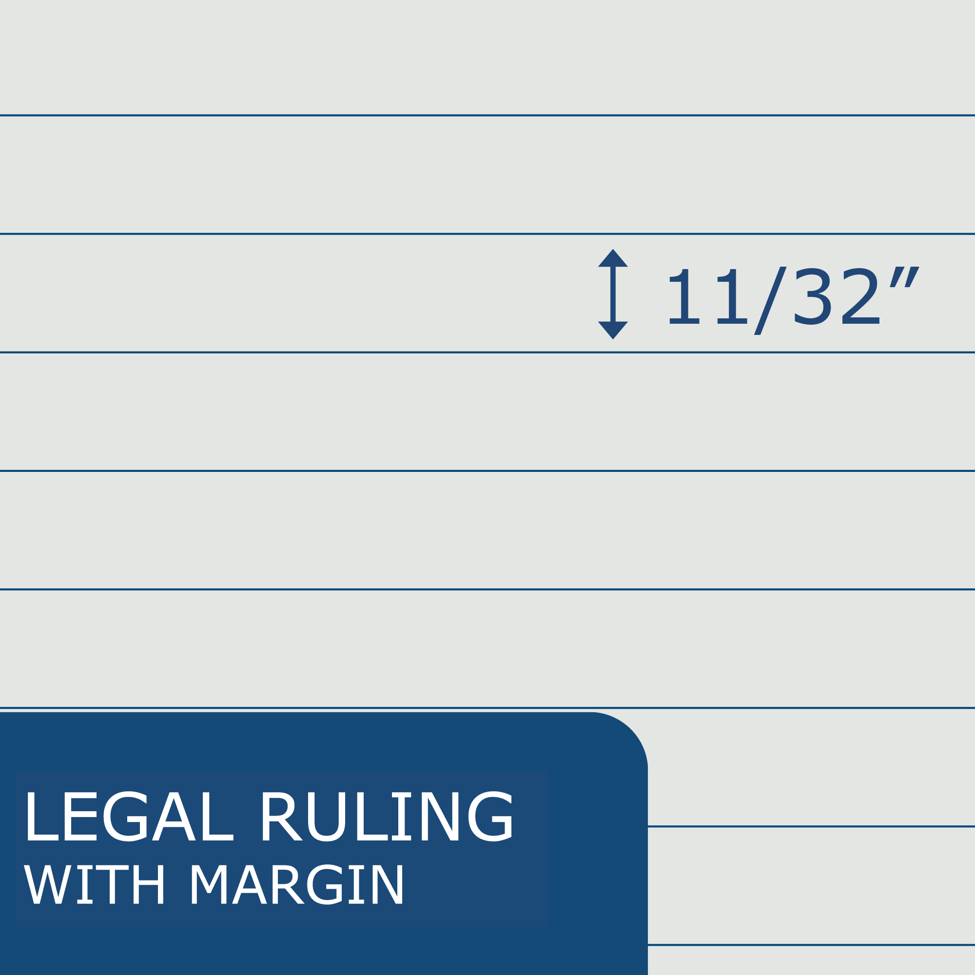 Enviroshades® Recycled Legal Pads, Legal Ruled, Gray, Pack of 3