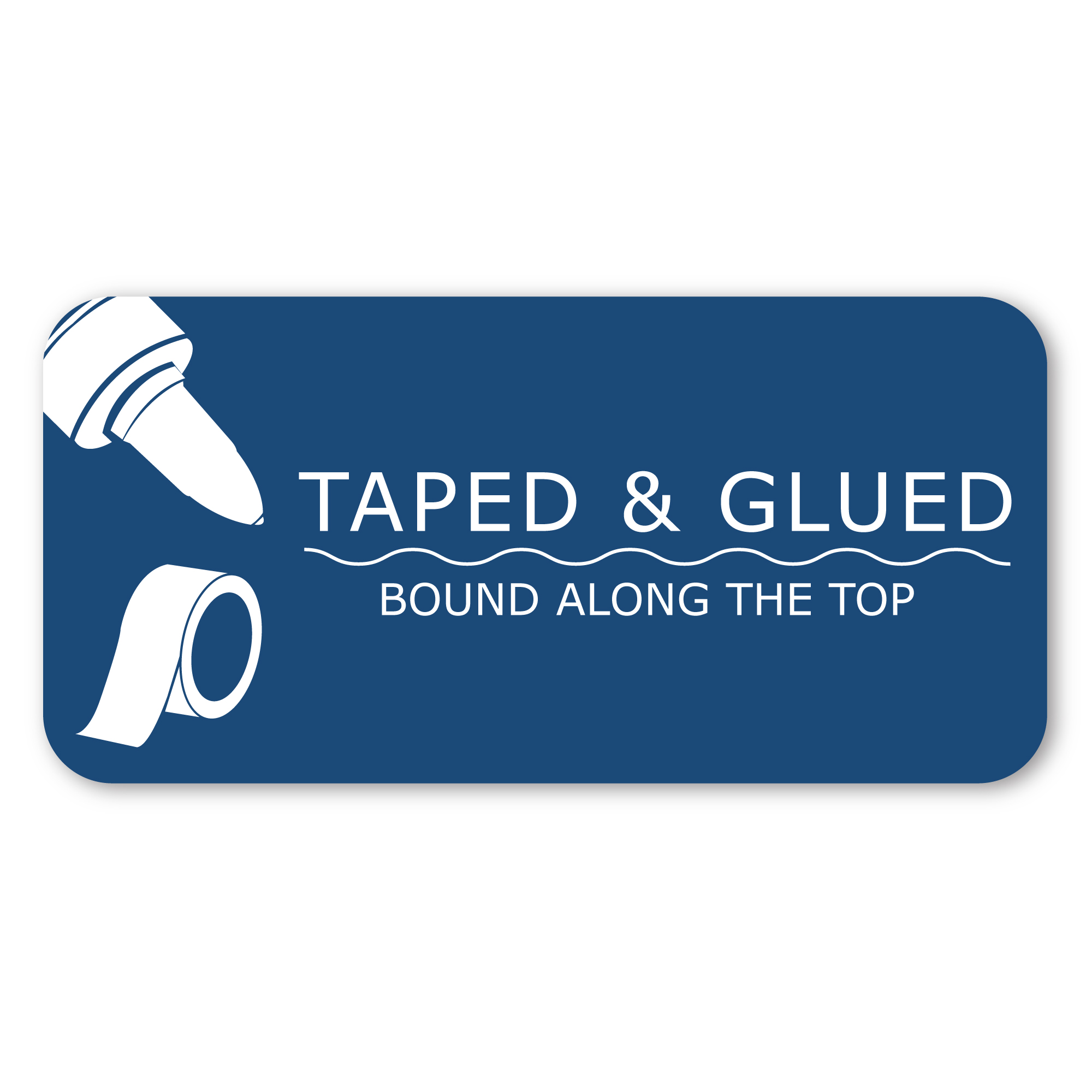 Writing Tablet, Wide Ruled, White Paper